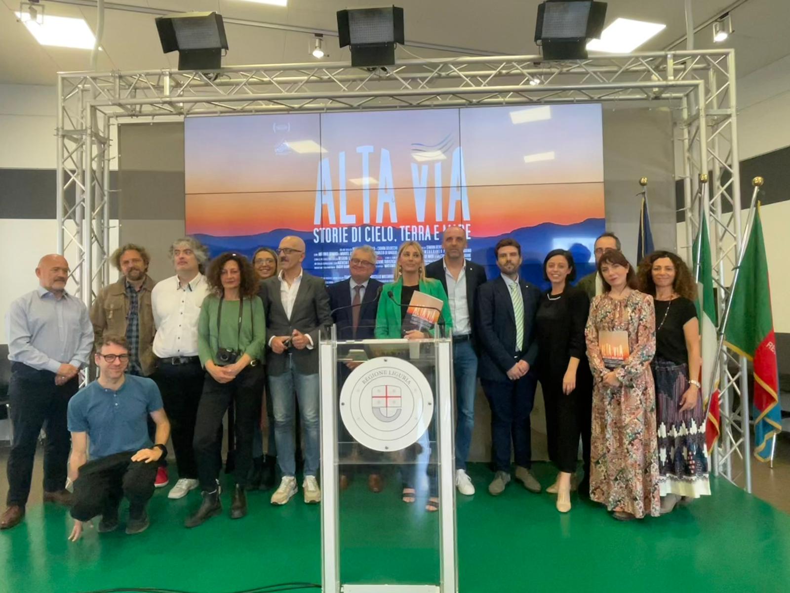Docufilm Alta Via Storie di cielo terra e mare - territorio ligure e Cammino dei Monti Liguri