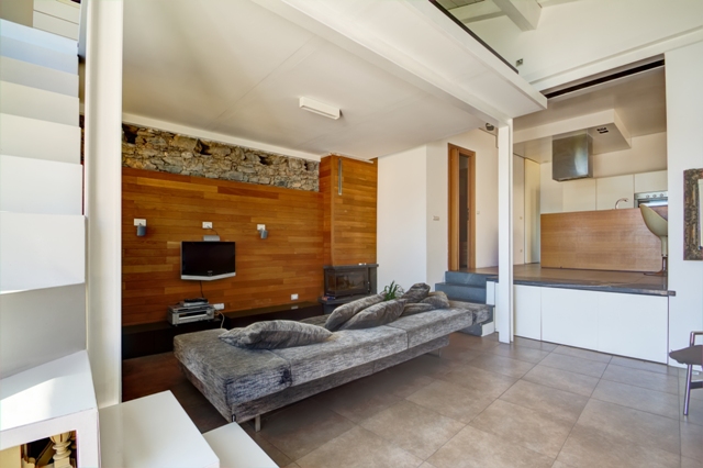 Casa Campo Chiesa - interni progettati con equilibrio tra tecnica e calore